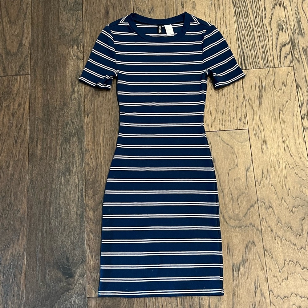 Striped Bodycon Dress